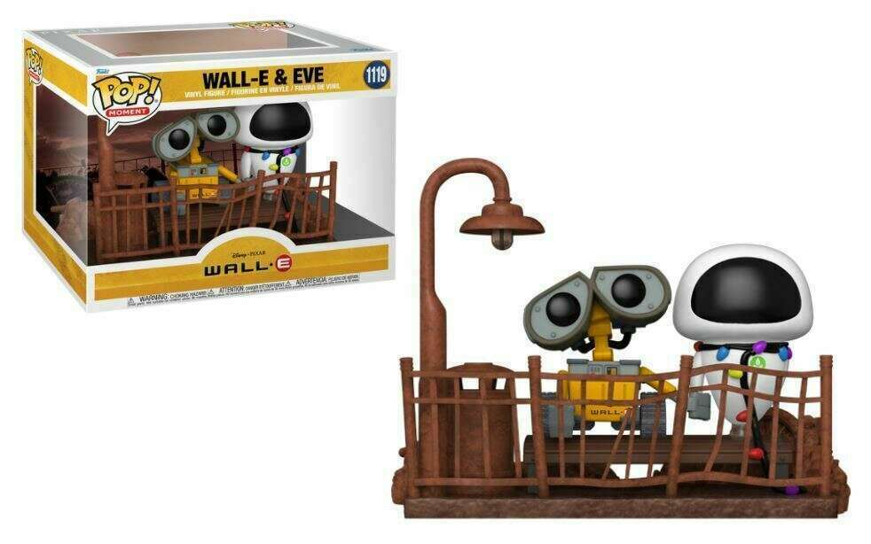 Wall-E and Eve Pop! Vinyl Moment